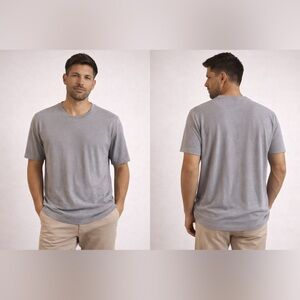 Tristan Textured Gray Knit Top